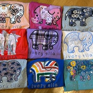 Woman’s Ivory Ella Long Sleeve T-Shirts